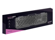Klawiatury - LEXIP GAMING RAKKA-MK-I Czarny - miniaturka - grafika 1