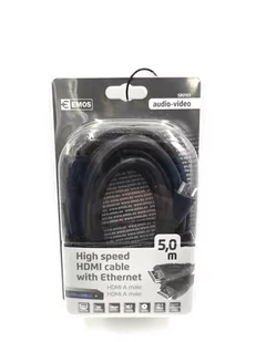 EMOS HDMI 1.4 High Speed, a złącze kabla 5 m, sb0105 - Kable - miniaturka - grafika 1
