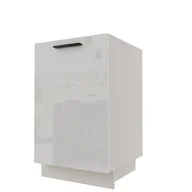 Meble kuchenne - Torino Szafka Dolna D1D/50 Biały Połysk - miniaturka - grafika 1