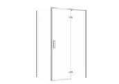 Kabiny prysznicowe - Kabina prysznicowa Cersanit Larga 120x80x195 prostokątna prawa chrom transparentne S601-318 - miniaturka - grafika 1