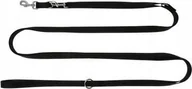 Smycze dla psów - Dingo DINGO SMYCZ TAŚMA REG. 2,5cm / 3 - 6m CZARNA - miniaturka - grafika 1