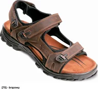 Obuwie robocze - CERVA WULIK sandały PU ze skóry - sandały ochronne ze skóry - brązowy 41 - miniaturka - grafika 1