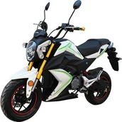 Skutery - Skuter elektryczny E-MIO Vento Biały - miniaturka - grafika 1