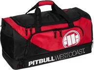 Torby sportowe - Torba Treningowa Pit Bull Big Duffle Logo TNT Black/Red - miniaturka - grafika 1