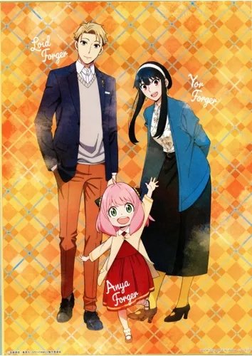 Plakat Anime Spy X Family SXF_069 A1+ Custom Manga
