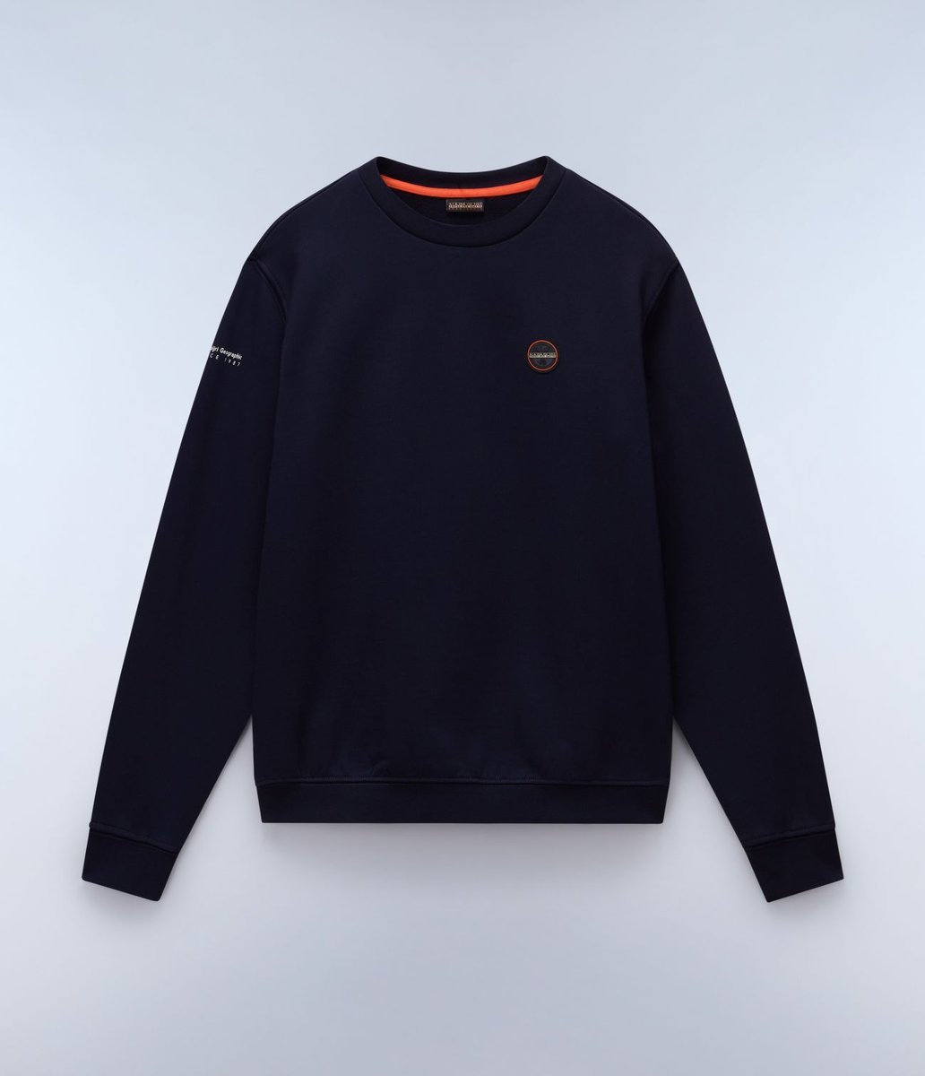 maglie uomo napapijri b-badge np0a4ic6 1761 blu marine
