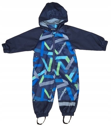 Kombinezon przeciwdeszczowy nieprzemakalny jednoczęściowy dziecięcy 98