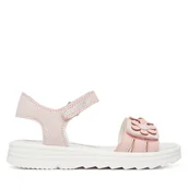 Buty dla dziewczynek - Sandały Primigi 1417011 S Różowy - miniaturka - grafika 1