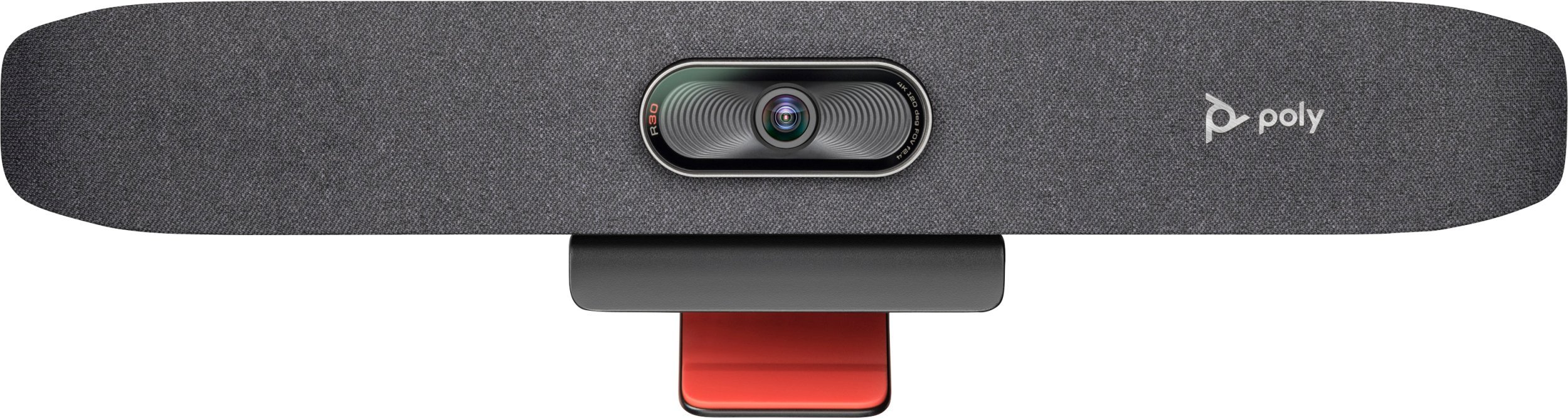 Kamera internetowa HP Poly Studio R30 No Radio - Listwa wideo USB - Certyfikowany dla Zoom, Certyfikowany dla Microsoft Teams, Certyfikowany dla Google Meet - piaskowy - Zgodny z TAA - power adapter included 980F1AA#AC3
