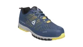 Obuwie robocze - Delta Plus Półbuty z poliuretanu/mesh kolor niebiesko-żółte rozmiar 45 DSPORSPBJ45 DSPORSPBJ45 - miniaturka - grafika 1