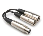 Kable - Hosa Kabel typu Y 2 x XLRf XLRm - miniaturka - grafika 1