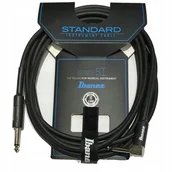 Inne akcesoria gitarowe - Ibanez SI10L przewód instrumentalny gitarowy 3,05m prosty/kątowy - miniaturka - grafika 1