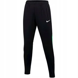 Spodnie damskie Nike Dri-FIT Academy Pro czarno-zielone DH9273 011 M - Dresy damskie - miniaturka - grafika 1