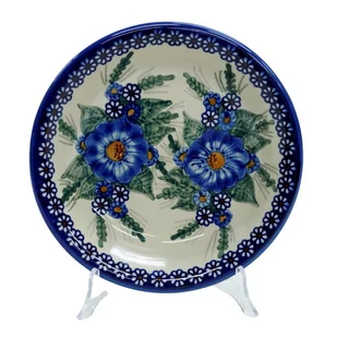 Ceramiczny talerz głęboki 22,5 cm Ceramika Bolesławiec - Dekoratorstwo - miniaturka - grafika 1