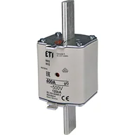Inne akcesoria elektryczne - Wkładka topikowa przemysłowa zwłoczna (WT-2/gG 400A) WT-2 NH2 gG 400A/500V KOMBI - miniaturka - grafika 1