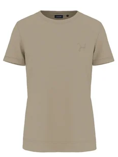 JOOP! T-Shirt 58 253JE58Tia 30049367 Beżowy Slim Fit - Koszulki i topy damskie - miniaturka - grafika 1