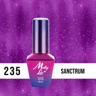 Lakiery hybrydowe - Molly Lac Lakier hybrydowy MollyLac Glowing Time Sanctrum 10 ml Nr 235 - miniaturka - grafika 1
