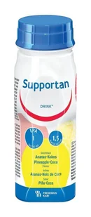 Supportan drink o smaku ananas-kokos 4 x 200 ml (data ważności 31-10-2022) - Żywienie medyczne - miniaturka - grafika 2