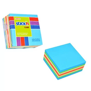 Stick&apos;n Karteczki samop. STICK'N 51x51 250k. - mix nieb. - Notesy i bloczki - miniaturka - grafika 3