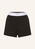 Spodenki damskie - Calvin Klein Szorty Rekreacyjne schwarz - miniaturka - grafika 1