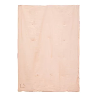 Bawełniana narzuta do pokoju dziecięcego LILI, 100 x 140 cm - Narzuty - miniaturka - grafika 1