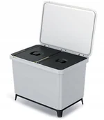 Akcesoria i części AGD - Kosz na śmieci SYSTEMA - popie - miniaturka - grafika 1