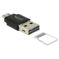 Tuning komputera - akcesoria - Delock Czytnik Kart Na Micro Usb 2.0 Otg - miniaturka - grafika 1