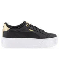 Buty sportowe damskie - Buty Puma Karmen Distressed 38763601 - czarne - miniaturka - grafika 1