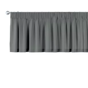 Dekoria Lambrekin na taśmie marszczącej szary 260 × 40 cm Quadro 396-136-14 - Zasłony - miniaturka - grafika 1