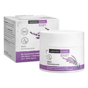 Ziołolek PRZEDS. FARMACEUTYCZNE SP. Z O.O. Salorhin aroma maść kosmetyczna do nacierania klatki piersiowej dla dzieci i niemowląt od 1 dnia życia 50 ml 7086202 - Balsamy i oliwki dla dzieci - miniaturka - grafika 1