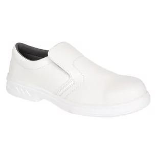 Buty Mokasyn antypoślizgowy Steelite S2 Biały 42 - Obuwie robocze - miniaturka - grafika 1