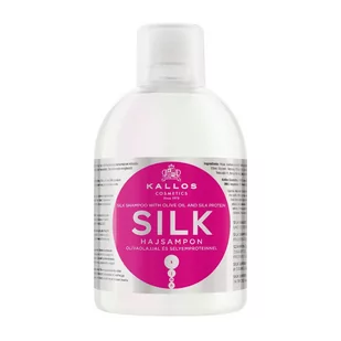 Kallos KJMN, szampon do włosów zniszczonych Silk, 1000 ml - Szampony do włosów - miniaturka - grafika 1