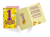 Kartki okolicznościowe i zaproszenia - Kukartka Karnet B6 PR-279 Roczek - Kukartka - miniaturka - grafika 1