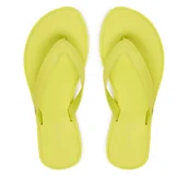 Klapki i japonki damskie - Japonki Tommy Hilfiger Th Scandi Premium Summer Sandal FW0FW09206 Żółty - miniaturka - grafika 1