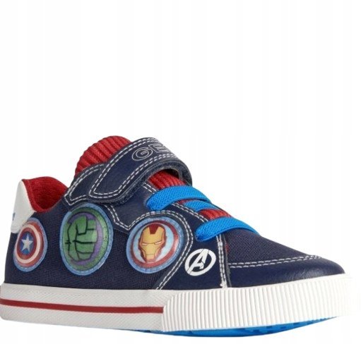 GEOX SPORTOWE BUTY DZIECIĘCE Z NADRUKIEM MARVEL AVENGERS 24 1JWE