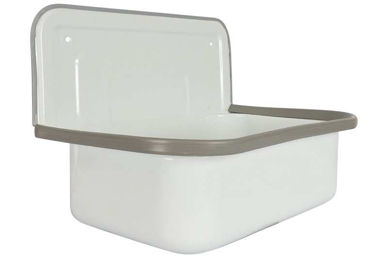 Zlewozmywak - Wylewka - 50,3 x 33 cm - Biały