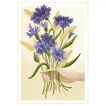 HENRY HENRY Karnet B6 Chabry dłoń 448782 - Kartki okolicznościowe i zaproszenia - miniaturka - grafika 1