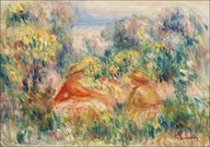 Plakaty - Galeria Plakatu, Plakat, Two Women in a Landscape, Pierre-Auguste Renoir, 60x40 cm - miniaturka - grafika 1