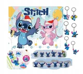 Ozdoby bożonarodzeniowe - Kalendarz Adwentowy 24 Elementy Stitch Sticz Figurki Breloki Dla Dzieci - miniaturka - grafika 1