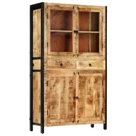 Kredensy - vidaXL Kredens 100 x 40 x 175 cm lite drewno mango 247446 - miniaturka - grafika 1