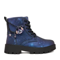 Buty dla dziewczynek - Trzewiki Disney Classics CEO-CM-AW25-350DCLS Niebieski - miniaturka - grafika 1