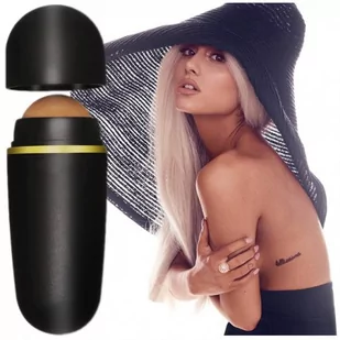 Wulkaniczny roller do twarzy - kamień wulkaniczny do twarzy - pochłania sebum - Zestawy kosmetyków damskich - miniaturka - grafika 1
