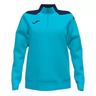 Bluzy damskie - Joma Bluza damska Championship Vi, turkusowy neonowy, XXS - miniaturka - grafika 1