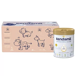 Kendamil Premium 2 Mleko Następne Zestaw Kreatywny 3x800g - Mleko modyfikowane - miniaturka - grafika 1