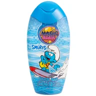 Kosmetyki kąpielowe dla dzieci - Żel pod prysznic i szampon 2w1 dla dzieci 3+ Smurfs Magic Bath (200 ml) - miniaturka - grafika 1