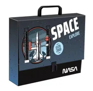 Szkolne artykuły papiernicze - Teczka z rączką A4 XL Space - ST-MAJEWSKI - miniaturka - grafika 1