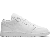 Buty dla dziewczynek - Buty dziecięce Air Jordan 1 Low GS - 553560-130-36.5 - miniaturka - grafika 1