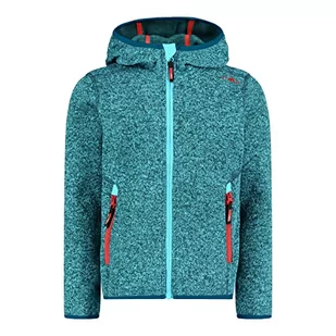 CMP Kurtka Knit-tech Dziecięca Z Kapturem Stałym - 3h19825 Kurtka Knit-Tech dla dzieci ze stałym kapturem Unisex - Dzieci i młodzież - Kurtki i płaszcze dla dziewczynek - miniaturka - grafika 1