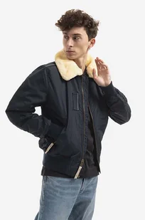 Alpha Industries kurtka Injector III męska kolor granatowy przejściowa 143104.07-GRANATOWY - Kurtki męskie - miniaturka - grafika 1