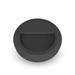 Oprawa Schodowa 2W LED V-TAC Czarna Okrągła 230V IP65 VT-1142 4000K 80lm - Lampy pozostałe - miniaturka - grafika 1